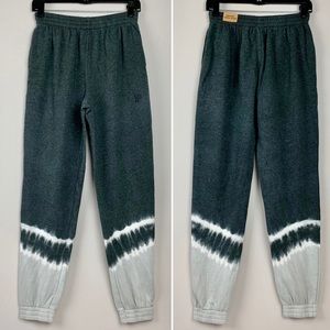 NWT Small PINK Victoria’s Secret High Waist Campus Joggers Sweats Tie Dye VS